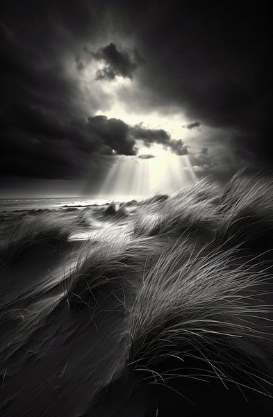 Strandblick von fernlichtsicht