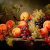 Fruit op tafel van Carla van Zomeren