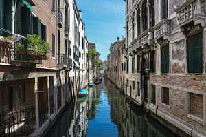 Schöner romantischer Kanal in Venedig