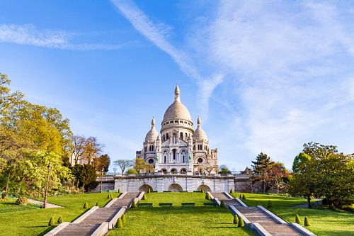 Sacre-Coeur in het Montmartre in Parijs