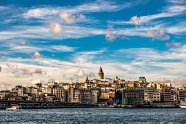 Galata, the Galata Bridge and the Galata Tower