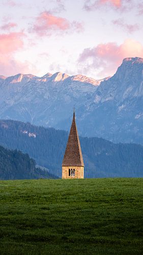 Church tower in Salzburger Land