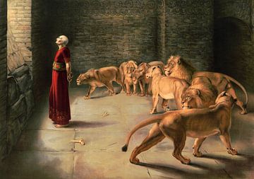 Briton Riviere,La réponse de Daniel au roi, 1893