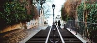 Die Straßen von Montmartre, Paris von Erik Wardekker Miniaturansicht