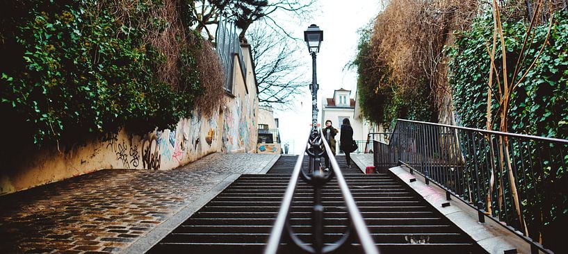 Les rues de Montmartre, Paris par Erik Wardekker