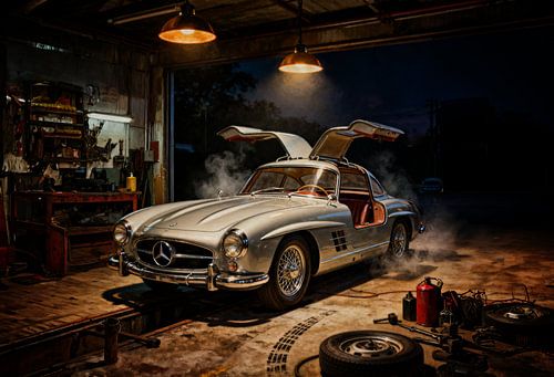 Gullwing Art: A Mercedes 300 SL Story by Jan Keteleer
