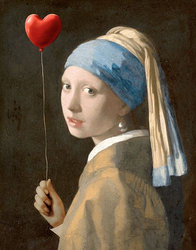 Fille avec une boucle d'oreille en perle - La fille de Vermeer