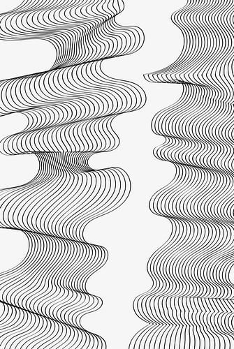 Abstract Line Art