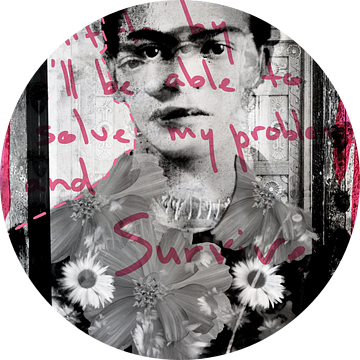 Frida, Collage 'I think that little by little I'll be able to solve my problems and van MadameRuiz