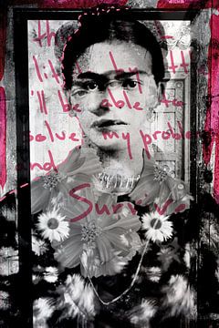 Frida, Collage 'I think that little by little I'll be able to solve my problems and van MadameRuiz