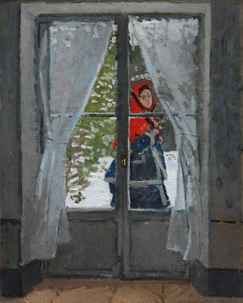Le drap rouge - Claude Monet par insideportugal