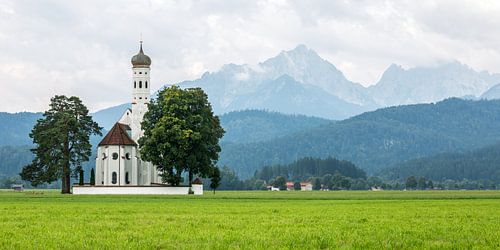 St. Coloman Kirche in Schwangau von MS Fotografie | Marc van der Stelt