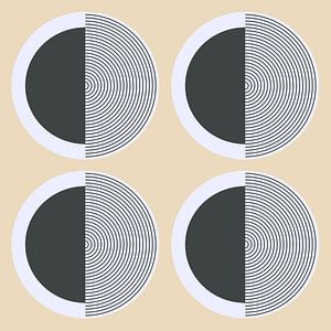 Mondphase Abstrakt