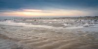 Sunset on the Cote d'Opale by Caatje Clicks thumbnail