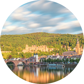 Heidelberg in warm avondlicht