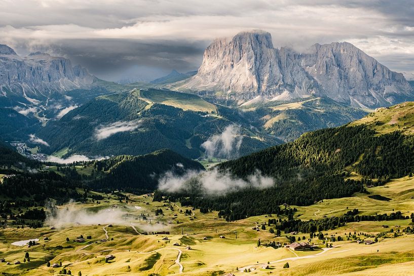 Berg Langkofel (Langkofel) von Sidney van den Boogaard