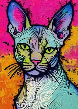 Sphynx kat van MIROKKU