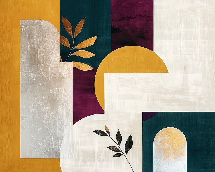 Modern Abstract | Modern van Blikvanger Schilderijen