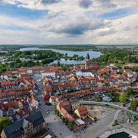Oude binnenstad van Waren (Müritz) van Tilo Grellmann