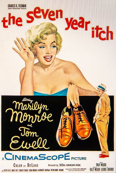Marilyn Monroe The Seven Year Itch van Brian Morgan
