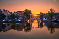 Uitzicht op de Walter Süskindbrug in Amsterdam, 2019