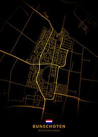 Bunschoten Stadtplan von Kenda Maruyama