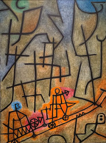 Paul Klee, Verovering van de berg, 1939