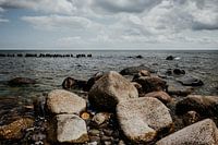 Stones on the Baltic Sea coast near Sassnitz (Rügen)