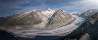 Gletscher Panorama von Markus Stauffer Miniaturansicht