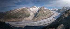 Panorama des glaciers