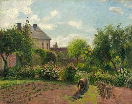 The Artist's Garden at Eragny, Camille Pissarro