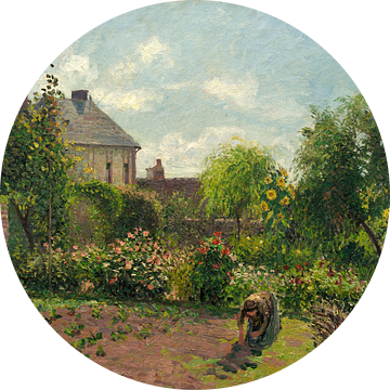 Tuin van de Kunstenaar in Eragny, Camille Pissarro