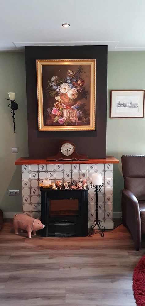 Nature morte de fleurs dans un vase d'albâtre, Gerard van Spaendonck, 1783 par Roger VDB