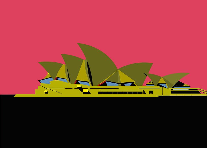 Opéra de Sydney Pop par Art Kingdom