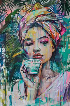 Tropical coffee van Bianca ter Riet