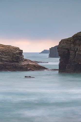 Playa de catedrales Galicien Spanien