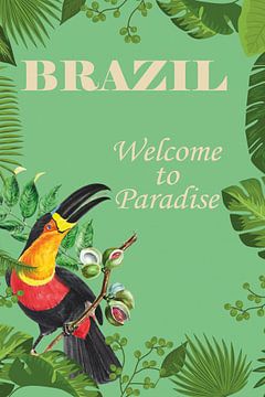 Brazil Paradise by Walljar