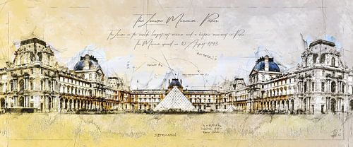 Louvre-museum, Parijs