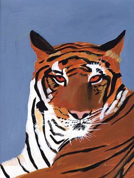 Kleurrijke tijger, Pamela Munger van Wild Apple