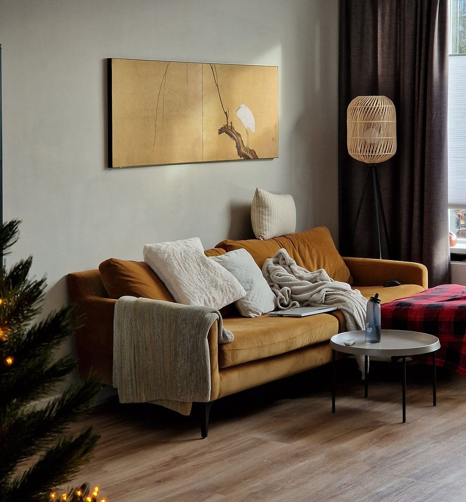 Maruyama Okyo - Héron sur une branche de saule 