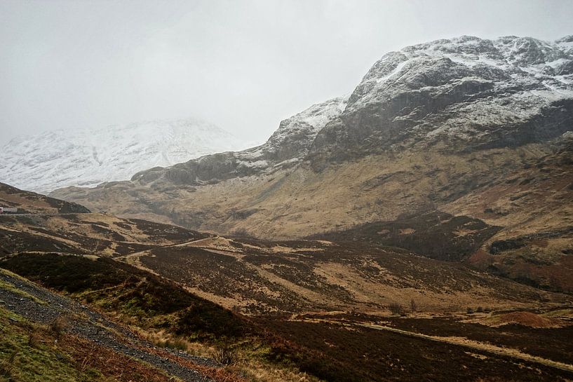 Glencoe valley. by Nick Schouwenaars