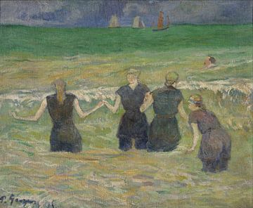 Vrouwen die baden, Paul Gauguin