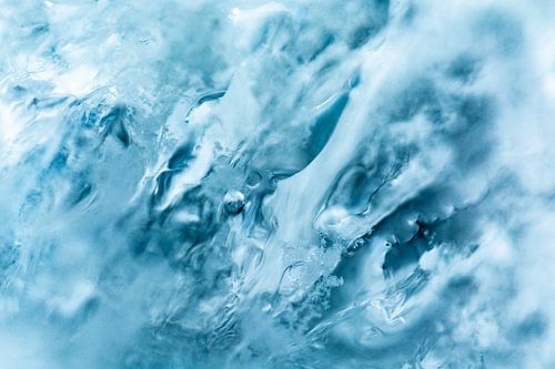 Blaues Eis Abstrakt | Fine Art Photo