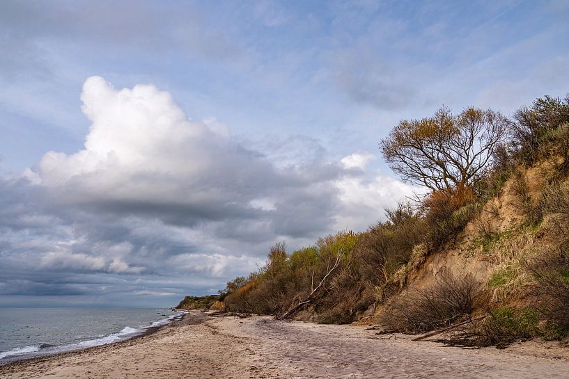 Strand an der Ostseeküste bei Meschendorf von Rico Ködder
