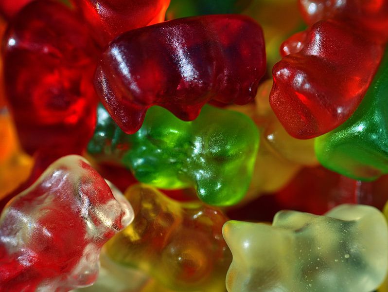 Ourson en gomme par Edgar Schermaul