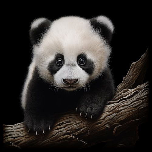 Baby-Panda-Porträt