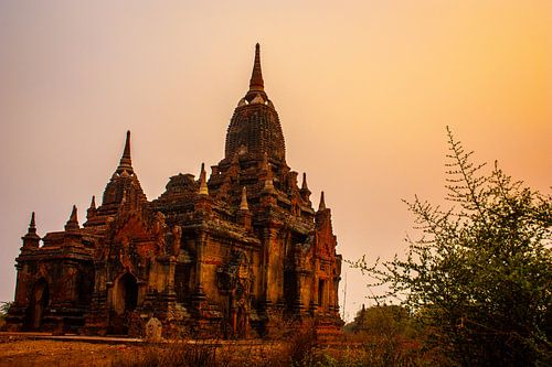 Serene temple in Bagan