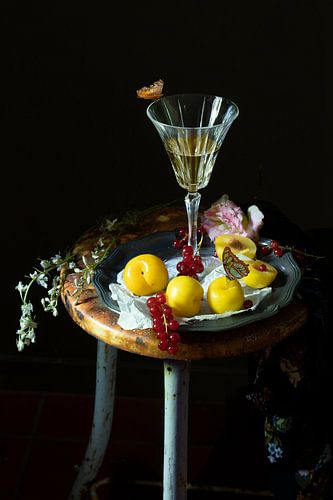 Still life 'Sweet wine