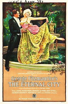 Old Poster The Eternal City