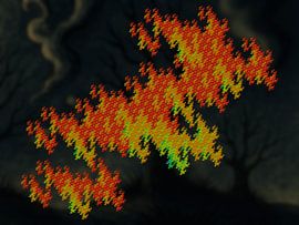 Fractal witch by Tis Veugen